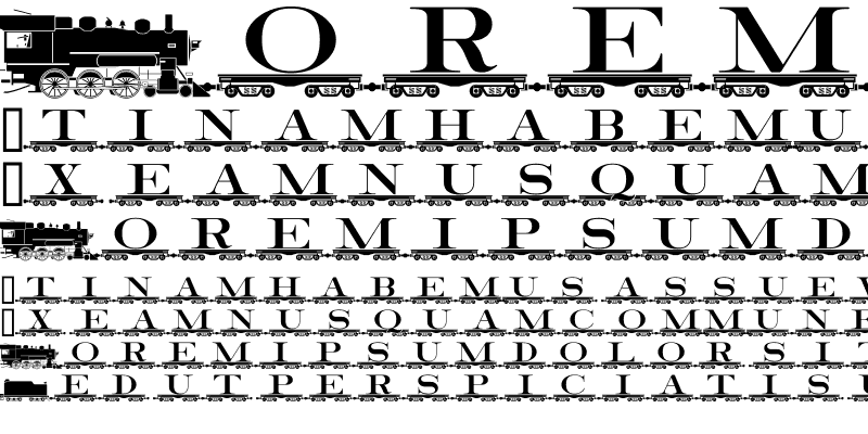 Sample of AlphabetTrain