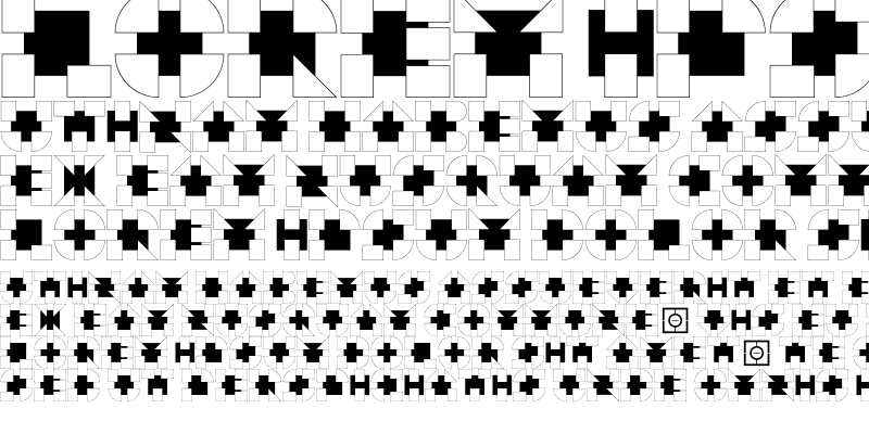 Sample of AlphaGeometrique Regular