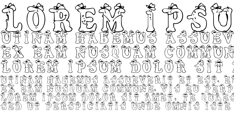 Sample of AlphaMan Regular