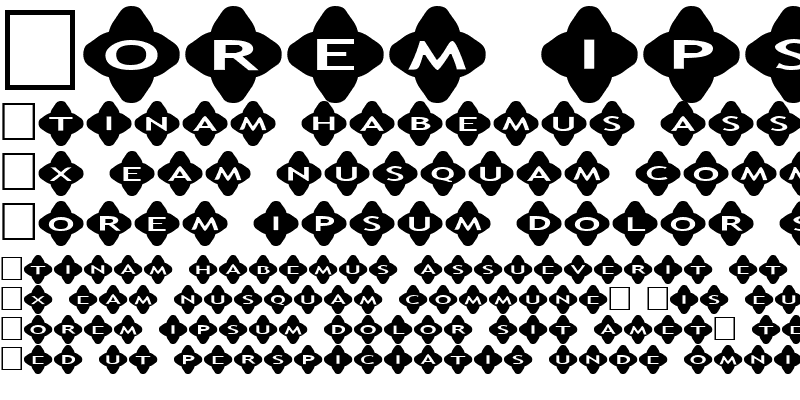 Sample of AlphaShapes crosses 2