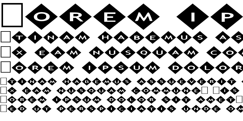 Sample of AlphaShapes diamonds 2 Normal