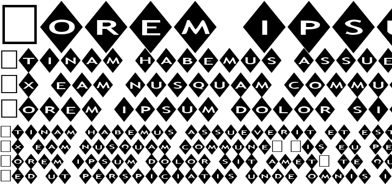 Sample of AlphaShapes diamonds Normal