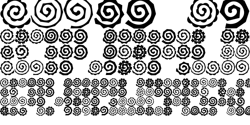 Sample of Altemus Spirals Bold