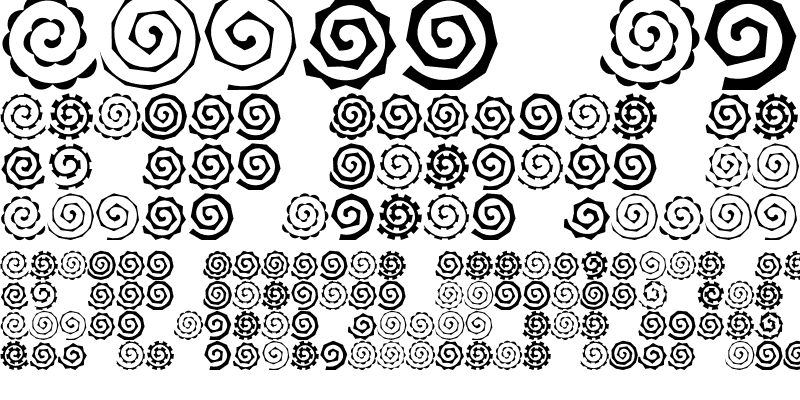 Sample of Altemus Spirals Regular