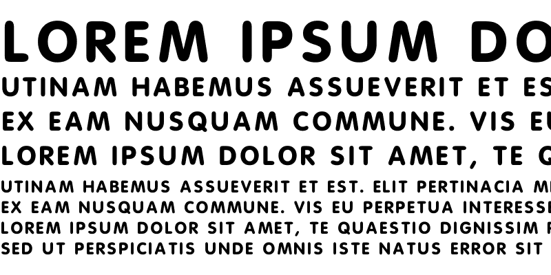 Sample of aMavickFont