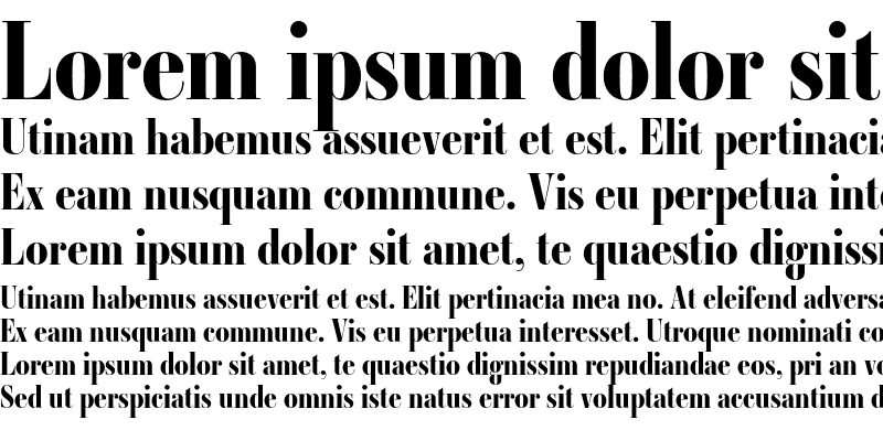 Sample of Ambroise Firmin Bold