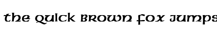 Preview of American Uncial Initials Bold