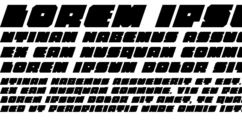 Sample of Anakefka Italic Italic