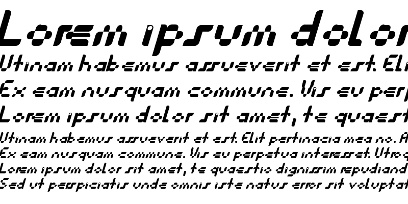 Sample of Anasthesia Italic