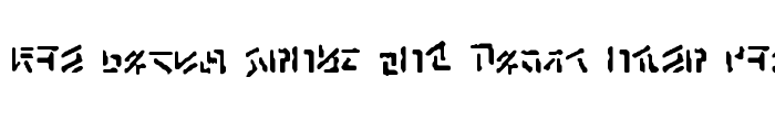 Preview of Anchrish Runes Regular