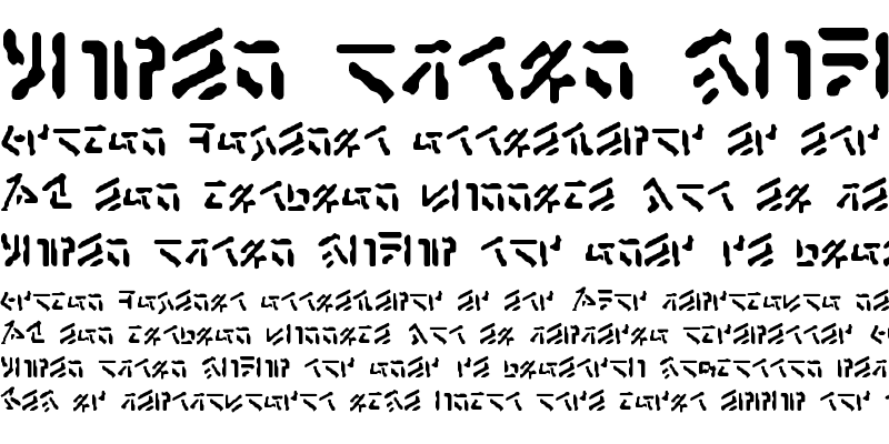 Sample of Anchrish Runes Regular