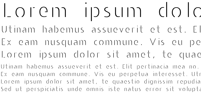 Sample of Andarilho Font