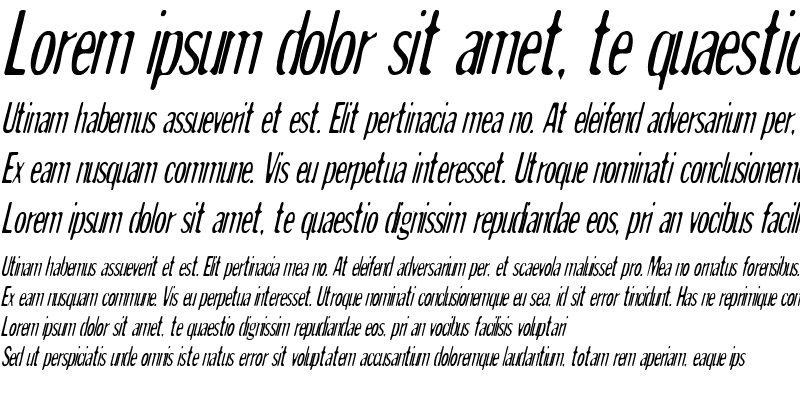 Sample of Andreas Sans Cnd Oblique