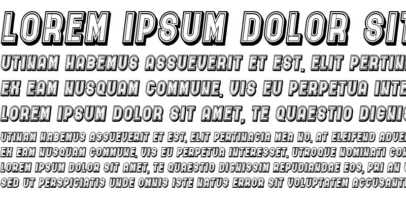 Sample of Andrey Italic