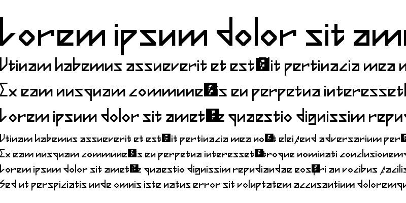 Sample of Angul Regular