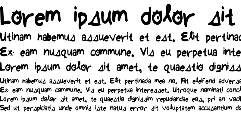 Sample of AnnaHand Medium