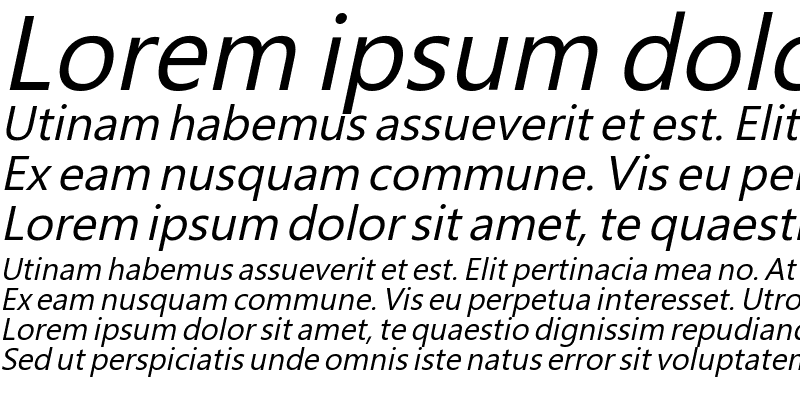 Sample of Annamayya Italic