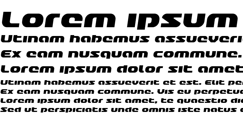 Sample of Annapolis Lower Case Semi-Italic Semi-Italic