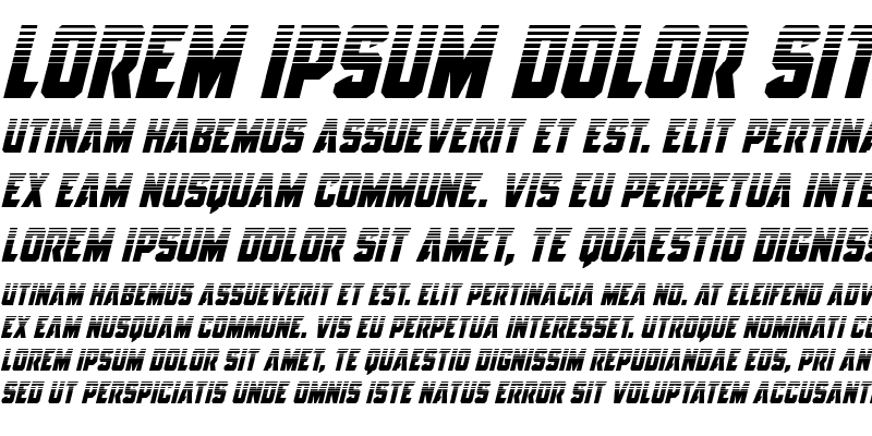 Sample of Antilles Halftone Italic Italic