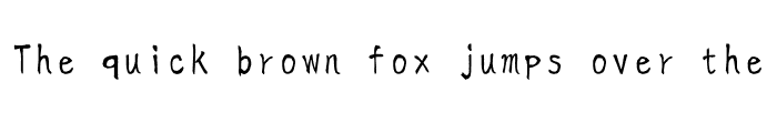 Preview of AoyagiKouzanFont2 Regular