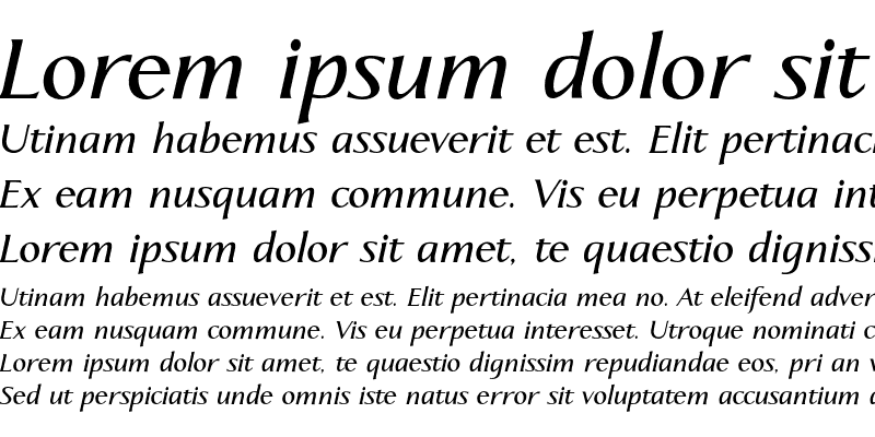 Sample of Aperto SemiBold Italic