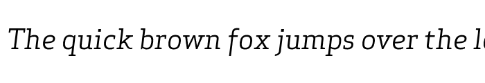 Preview of Apex Serif Book Italic Regular