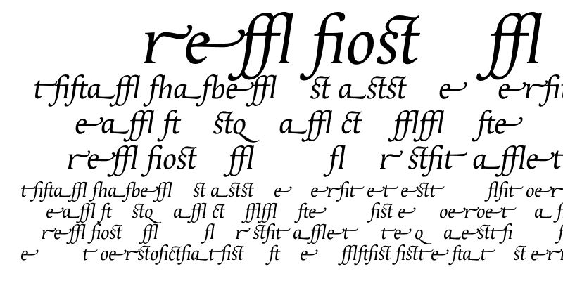 Sample of ApollineAlternate Italic