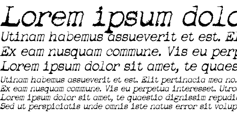 Sample of Apoplex Italic