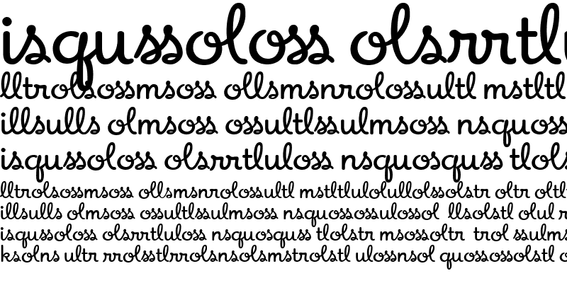 Sample of Apricot - Ligatures Two