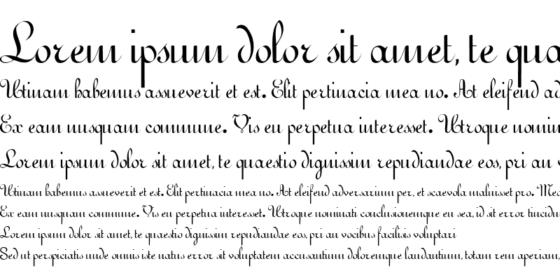 Sample of Arabesco Script SSi Regular