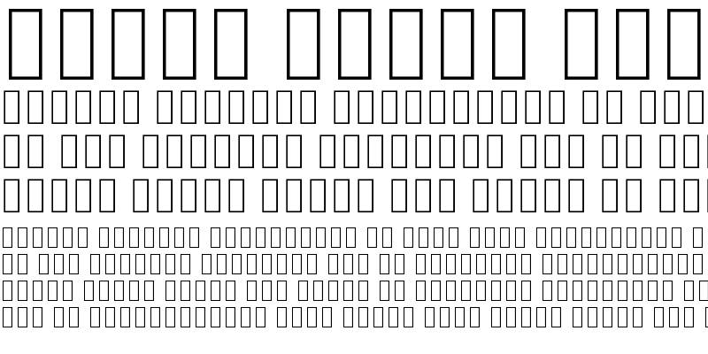 Sample of Arbfonts Mathaf Standard