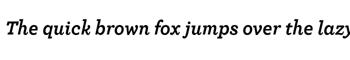 Preview of Archer Bold Italic