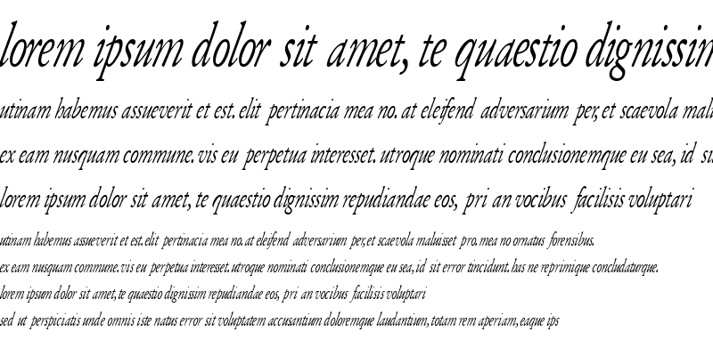 Sample of Army of Darkness Italic
