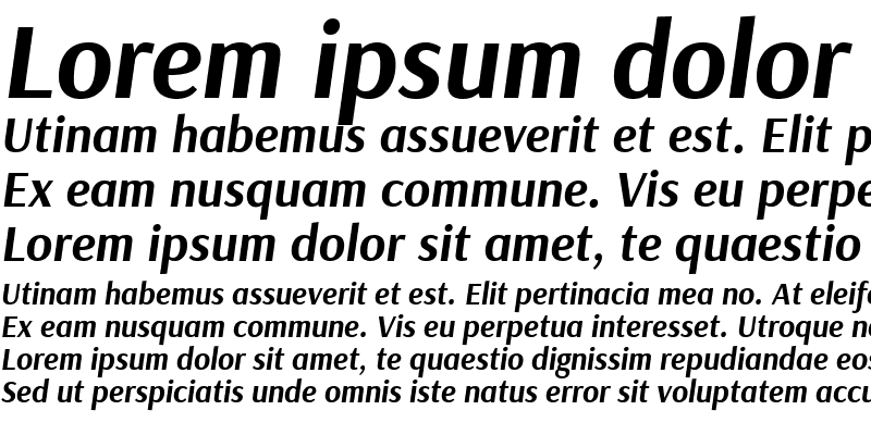 Sample of Arsenal Bold Italic