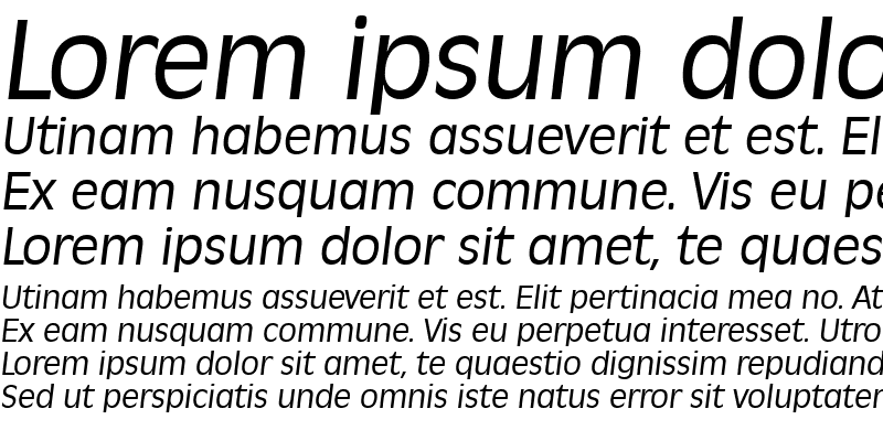Sample of ArthurBecker Italic