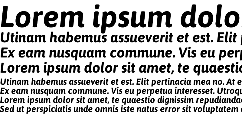Sample of Asap Bold Italic