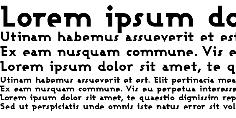 Sample of Ashby Extra Bold