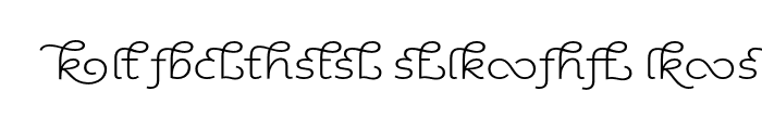 Preview of AspectSwashLigatures Light