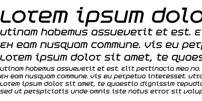 Sample of Aspirin AdvanceBold Italic Regular