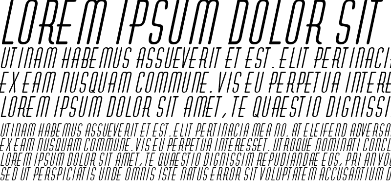 Sample of Astaire BlackItalic