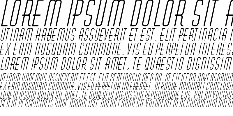 Sample of Astaire Italic