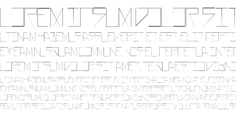 Sample of AsteriskThinLaser