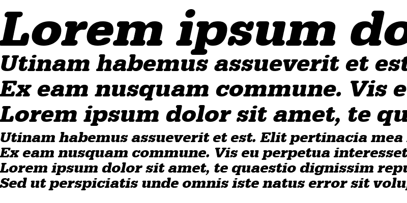 Sample of AstridBecker Bold Italic