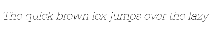 Preview of AstridBeckerXlight Italic