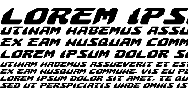 Sample of Astropolis Expanded Italic