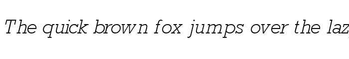 Preview of AstuteLightSSi Italic