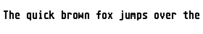 Preview of Atari ST 8x16 System Font Medium
