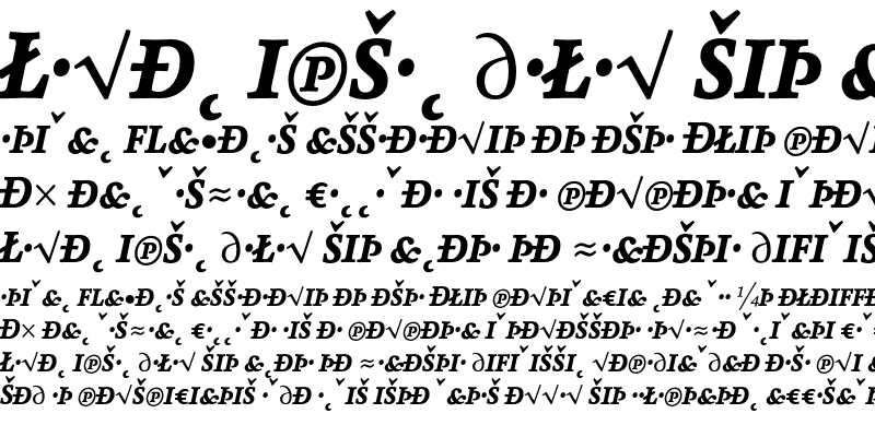 Sample of AtmaSerifExp-BlackItalicQC