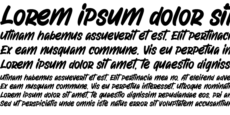 Sample of Attractype Reborn