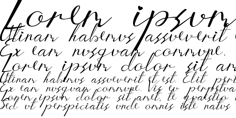 Sample of Aucklands Script